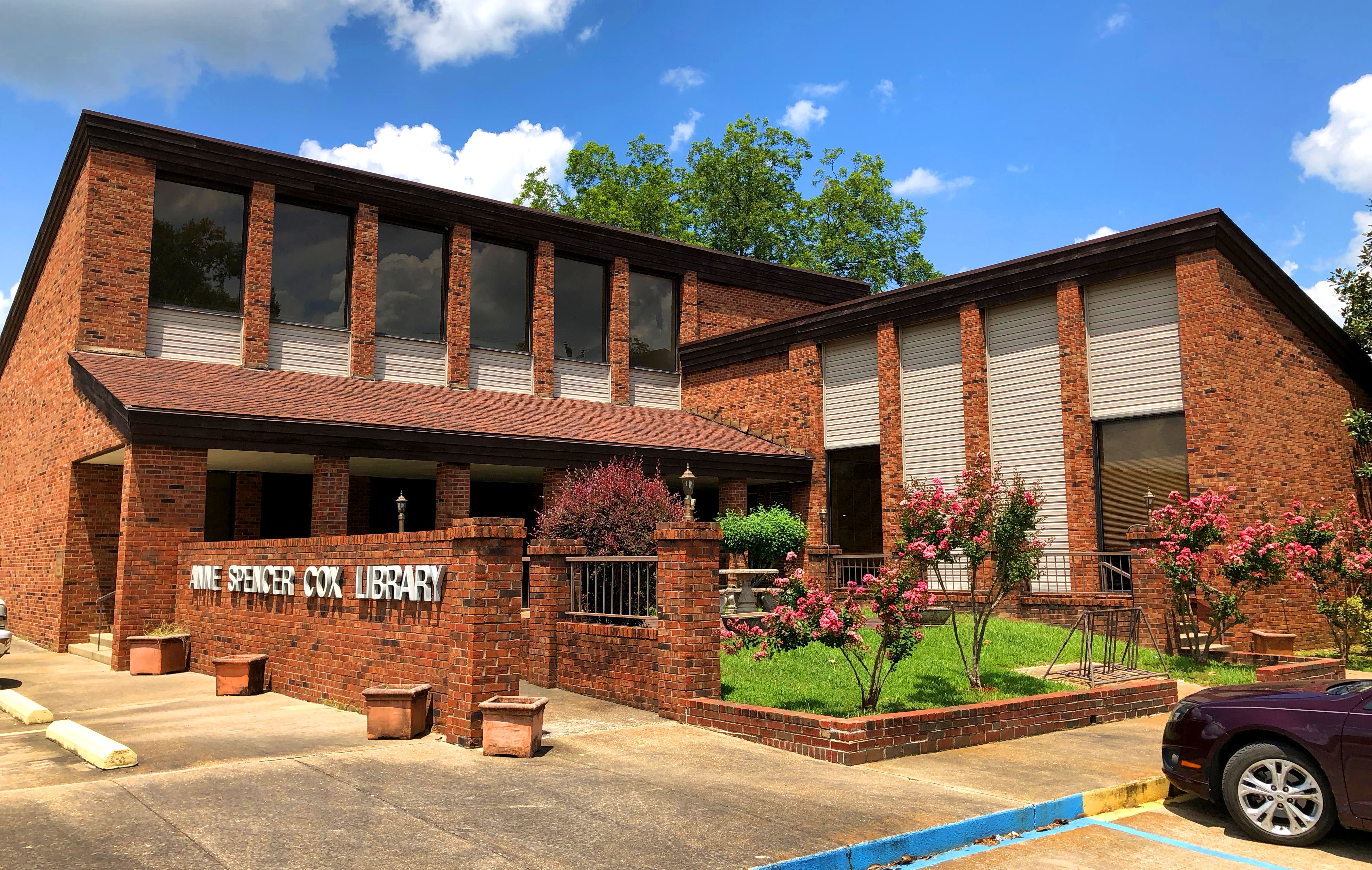 Anne Spencer Cox Library Baldwyn Mississippi