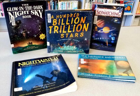 Want to learn more about the stars?  Check out these books at the Tishomingo Library