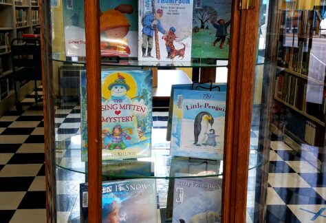 Tishomingo easy book display