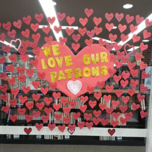 Look at all of the love that's shared for National Library Lovers Month in Corinth!