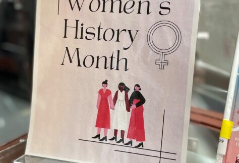 Iuka 2022 Women's History Month Display