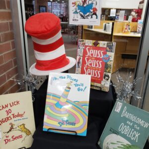 National Read Across America/Dr. Seuss' birthday on March 2nd, 2022