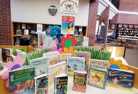 Corinth Library National Library Week Display