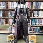 May the Fourth Be With You!  Darth Vader visiting the Belmont Library!
