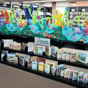 Corinth Library Summer Reading 2022 decorations
