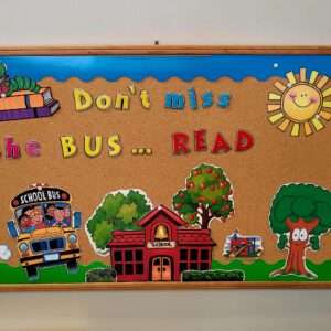 Back to school bulletin board