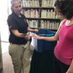 Burnsville Library started Summer Reading with Deb Waz from the MS Museum of Natural Science