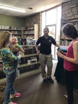 Burnsville Library started Summer Reading with Deb Waz from the MS Museum of Natural Science