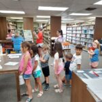 Lena Mitchell from the Master Gardners presented a program about seeds at the BE Library on June 27th. She instructed the children on how to plant seeds. Children also stood in line to get a temporary tattoo.