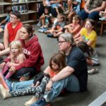 Lena Mitchell from the Master Gardners presented a program about seeds at the BE Library on June 27th. She instructed the children on how to plant seeds.