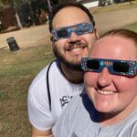 Blue Mountain Library  enjoying the eclipse