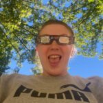 Blue Mountain Library  enjoying the eclipse